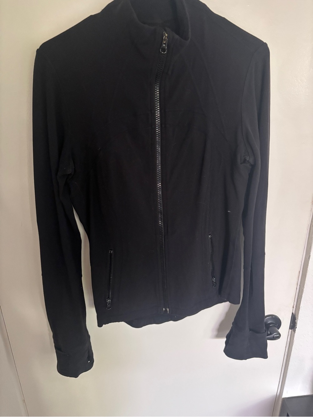 lululemon athletica Black Zip-Up Women's Jacket